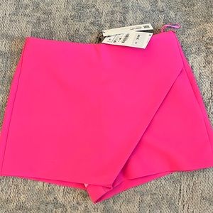 ZARA Hot Pink Skort